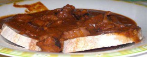 bruschetta di mare piccante