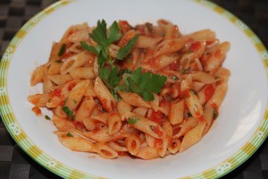 pasta all'arrabbiata