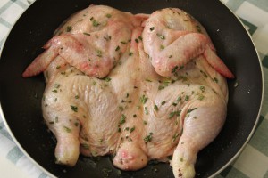 ricetta pollo alla diavola in padella