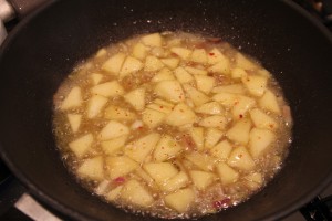 ricetta risotto mele formaggio