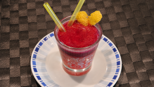 sorbetto lamponi peperoncino