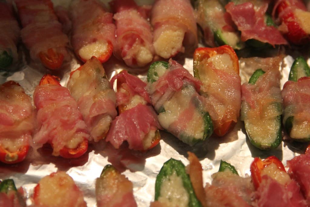 jalapenos ripieni di formaggio