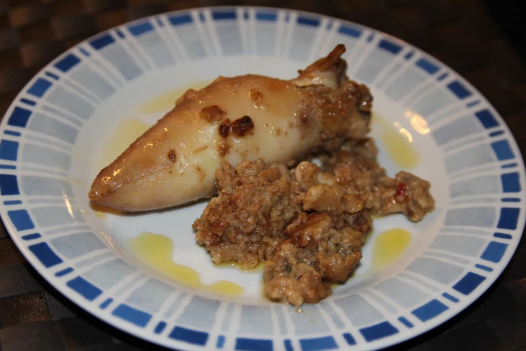 calamari ripieni di tonno