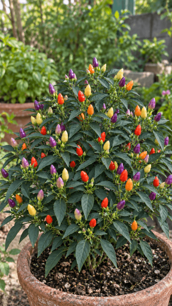 boloivian rainbow pianta peperoncino