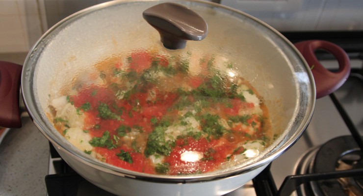 rana pescatrice in umido ricetta