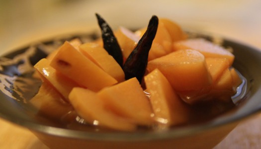 Mele Cotogne con Peperoncino