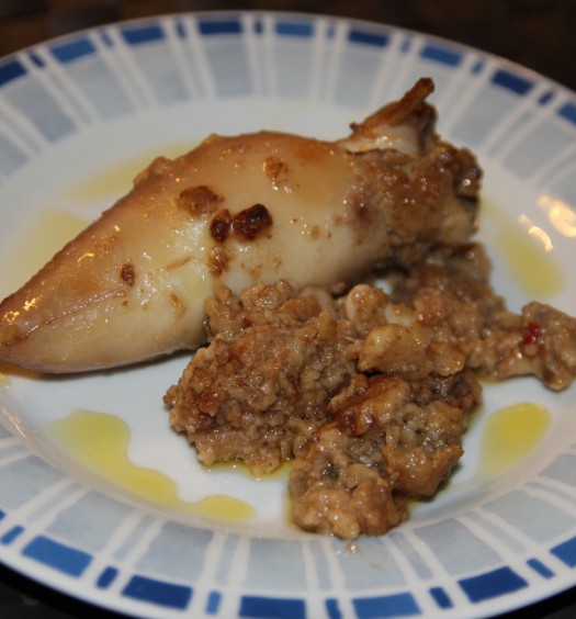 calamari ripieni di tonno