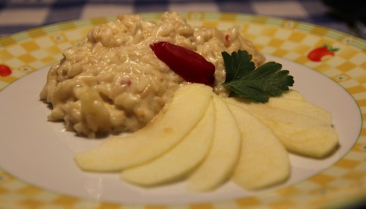 Risotto con Mele