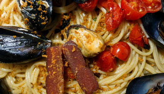 Pasta Cozze e Bottarga
