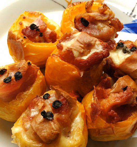 peperoncini ripieni al forno